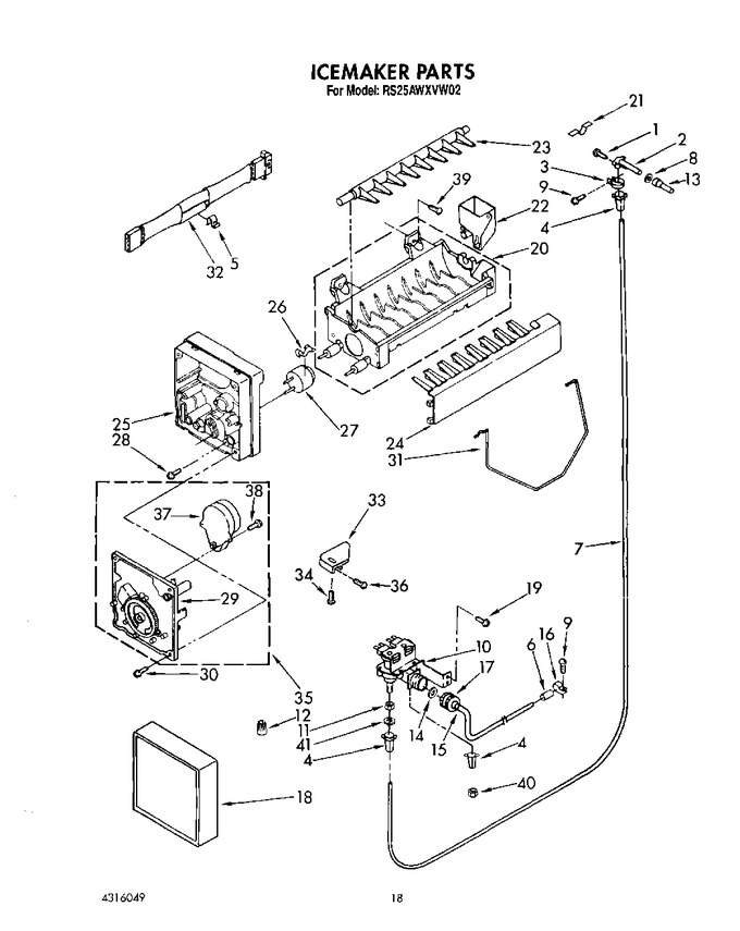 Diagram for RS25AWXVL02