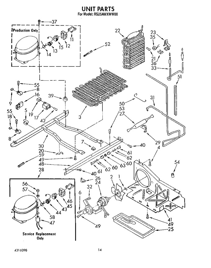 Diagram for RS25AWXWL00