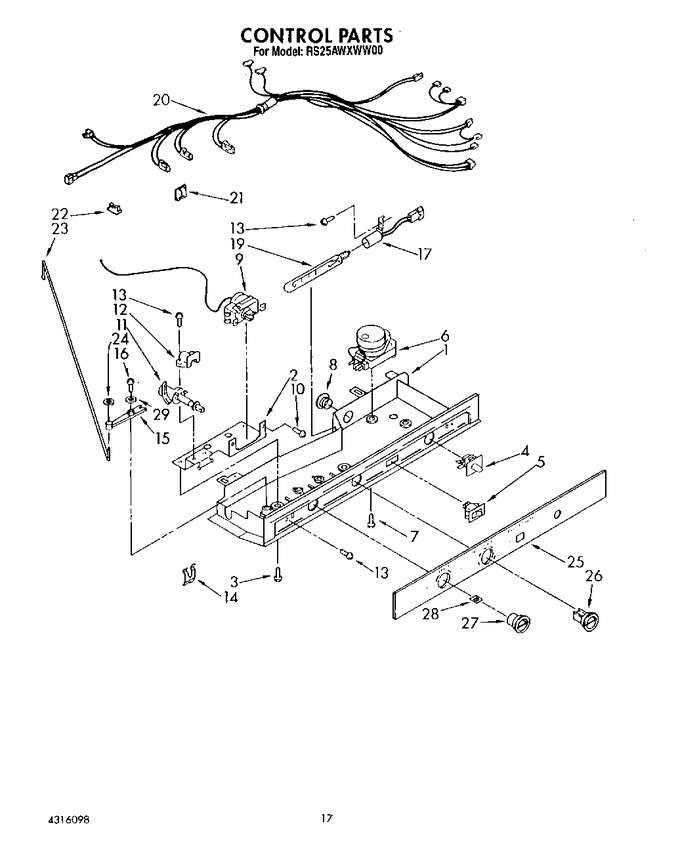 Diagram for RS25AWXWW00