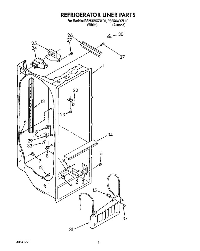 Diagram for RS25AWXZL00