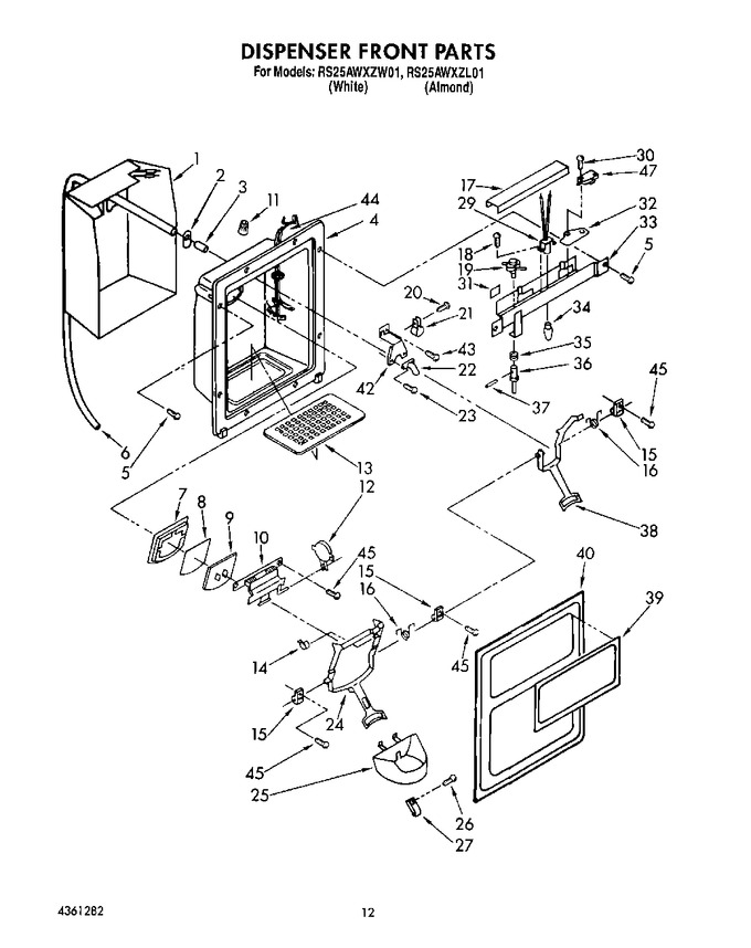 Diagram for RS25AWXZW01