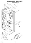 Diagram for 02 - Refrigerator Liner Parts