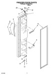 Diagram for 07 - Freezer Door Parts