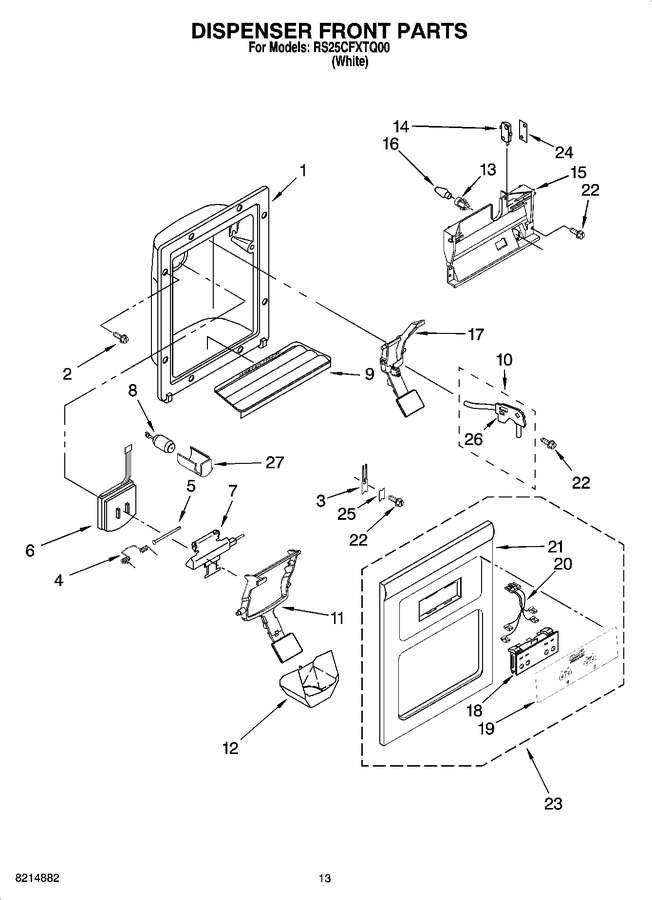 Diagram for RS25CFXTQ00