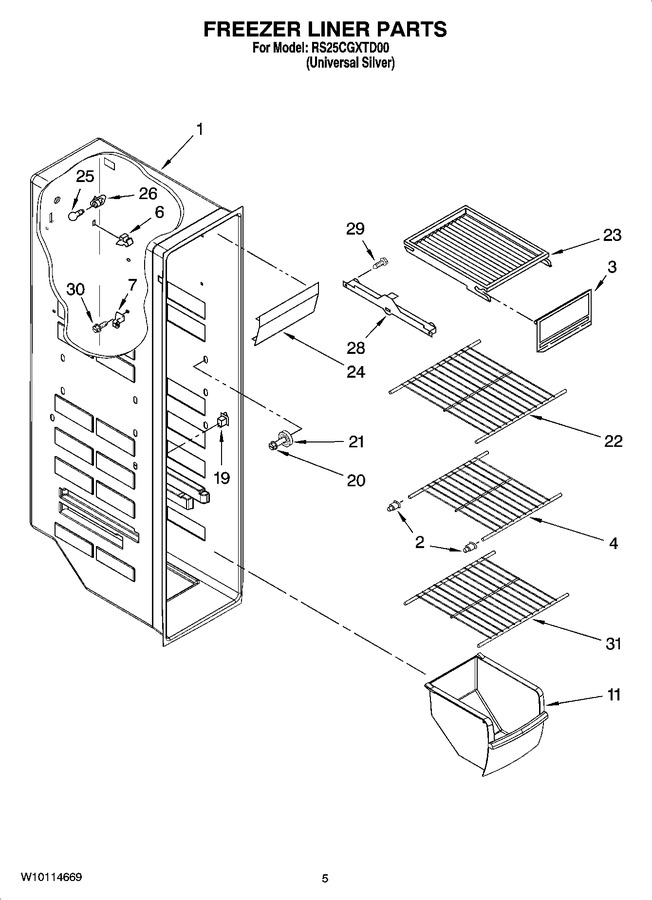 Diagram for RS25CGXTD00