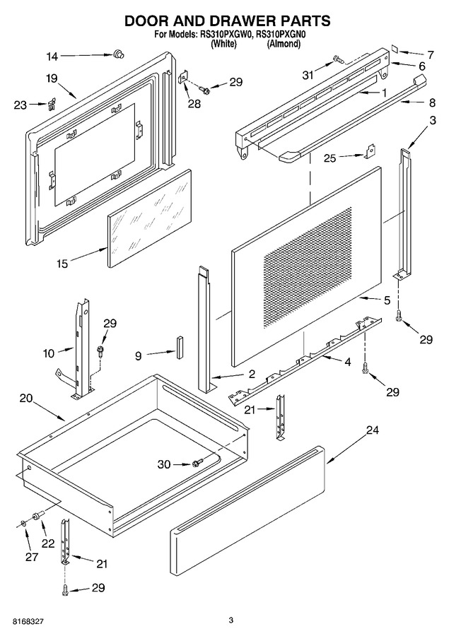 Diagram for RS310PXGN0