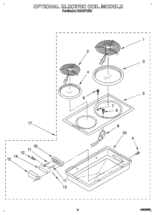 Diagram for RS373PXW3