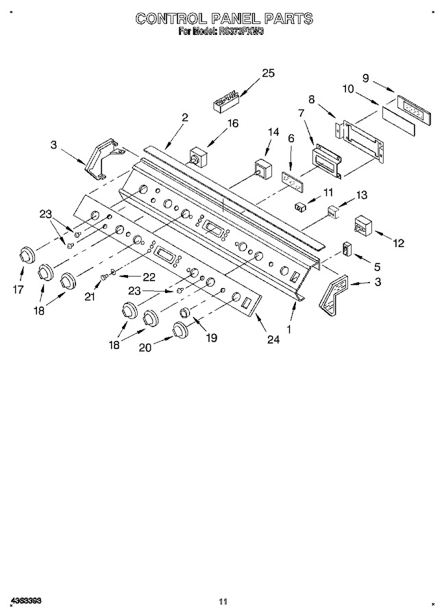 Diagram for RS373PXW3