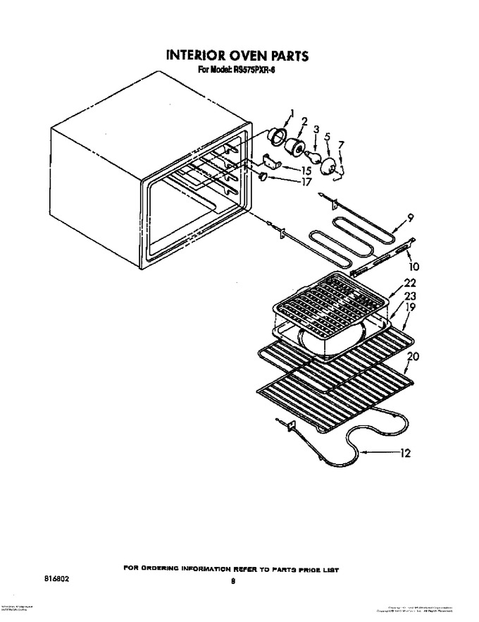 Diagram for RS575PXR6