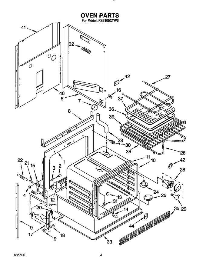 Diagram for RS6105XYN0