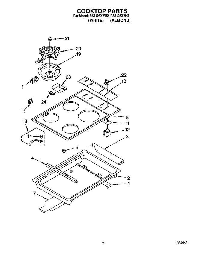 Diagram for RS6105XYN2