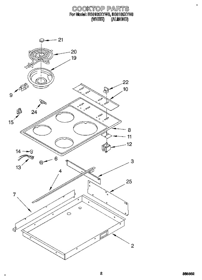 Diagram for RS6105XYW6