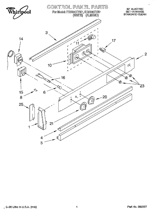 Diagram for RS6105XYN7