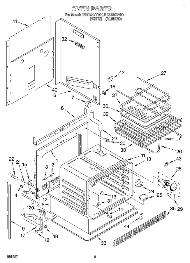 Diagram for RS6105XYW7