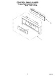 Diagram for 02 - Control Panel Parts