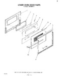 Diagram for 04 - Lower Oven Door , Literature And Optional