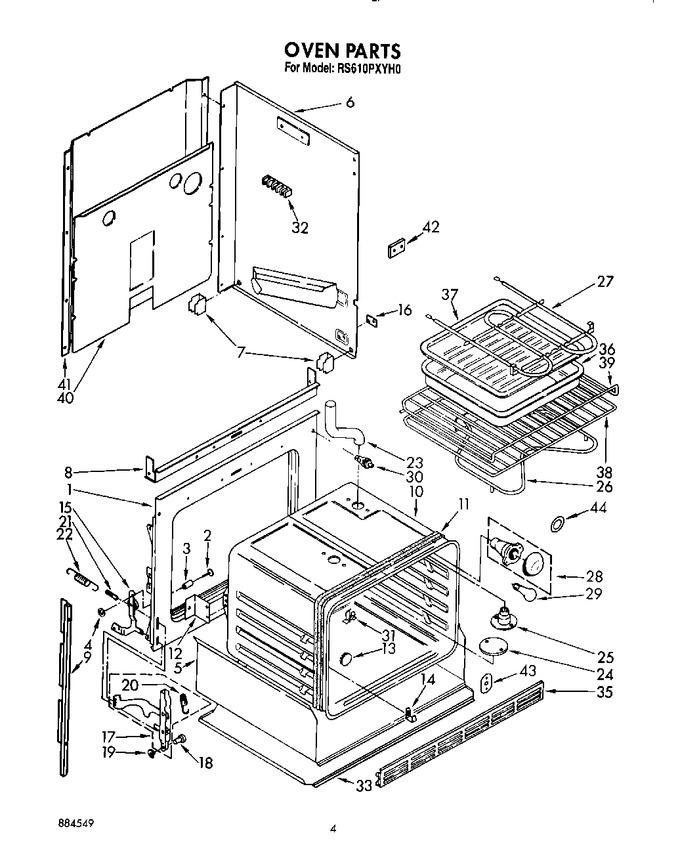 Diagram for RS610PXYH0