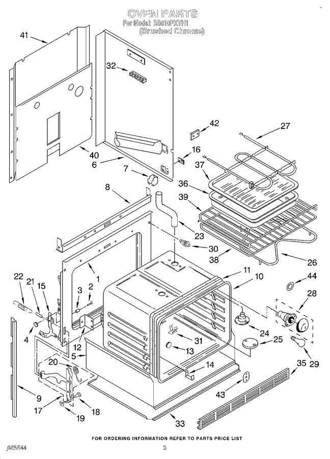 Diagram for RS610PXYH1