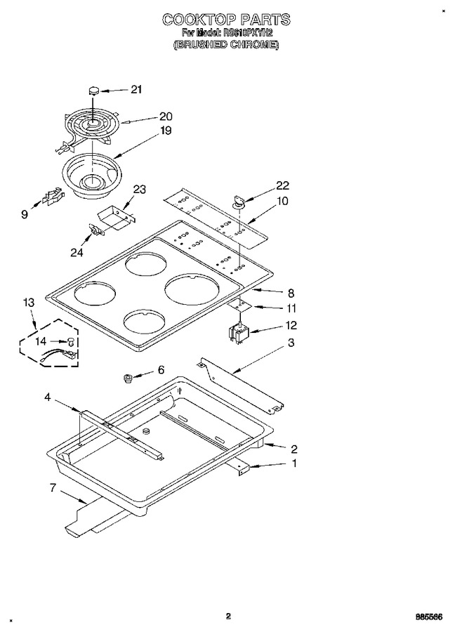 Diagram for RS610PXYH2