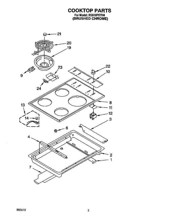 Diagram for RS610PXYH4