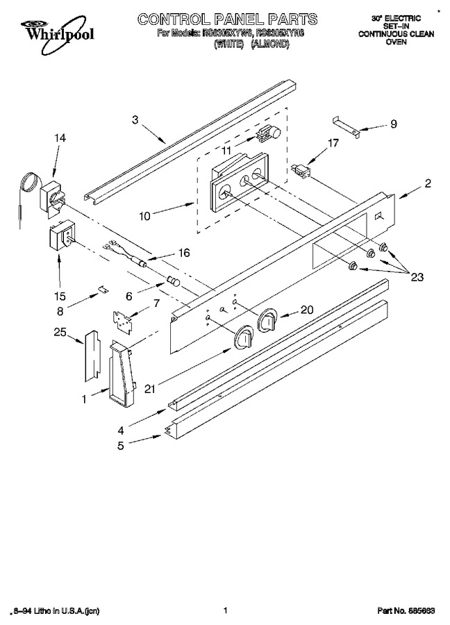 Diagram for RS6305XYW6