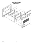 Diagram for 05 - Oven Door, Optional