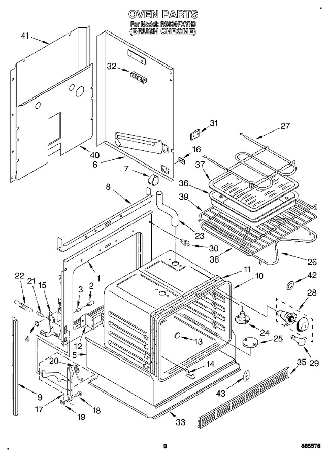 Diagram for RS630PXYH3