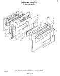 Diagram for 05 - Oven Door , Literature And Optional