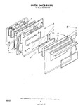 Diagram for 05 - Oven Door, Literature And Optional