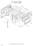 Diagram for 05 - Oven Door, Lit/optional