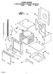 Diagram for 03 - Oven Parts