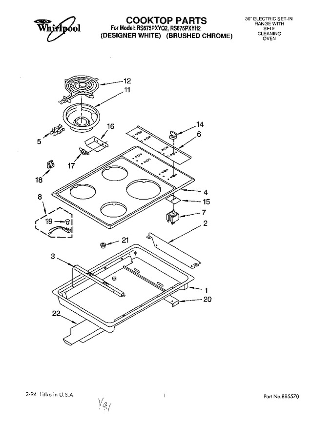 Diagram for RS675PXYH2