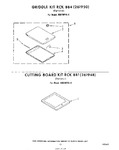 Diagram for 10 - Griddle Kit Rck 884 , Cutting  Boar