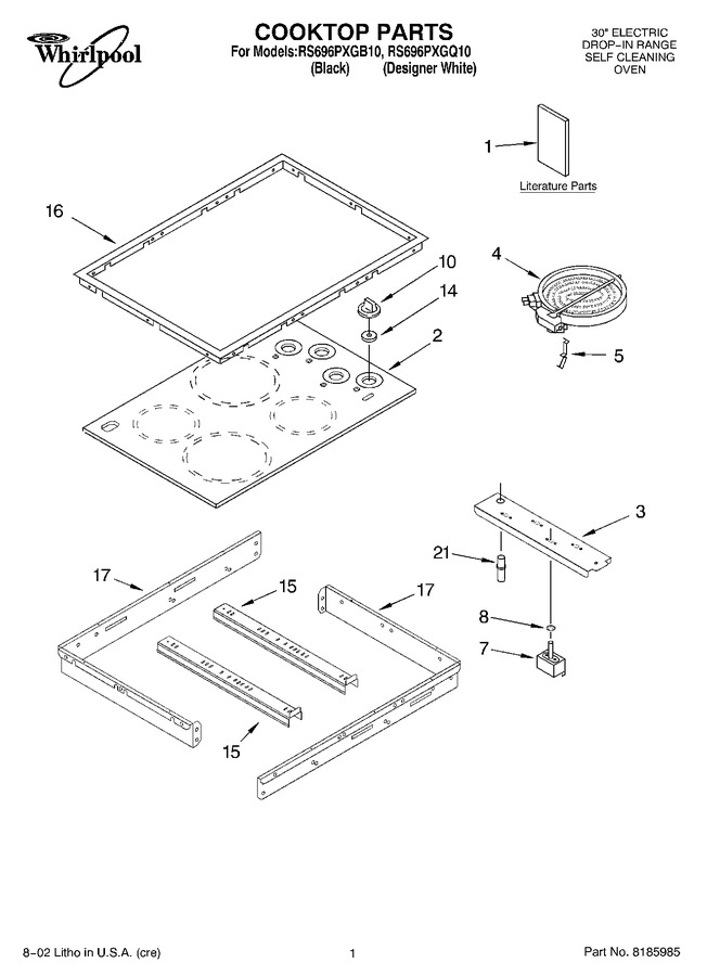 Diagram for RS696PXGQ10