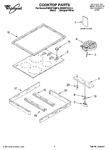 Diagram for 01 - Cooktop Parts