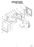 Diagram for 04 - Oven Door Parts