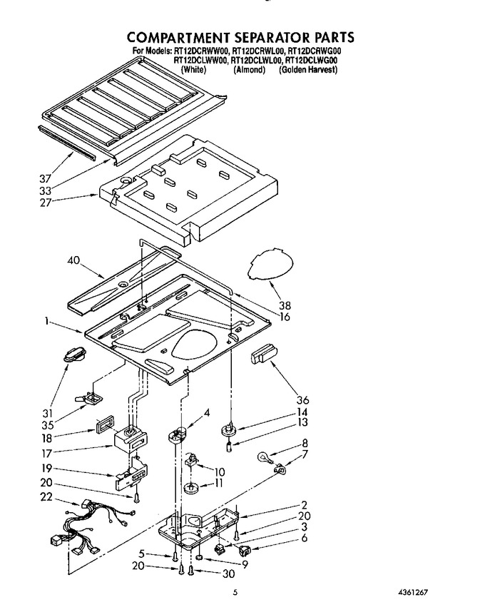 Diagram for RT12DCRWW00