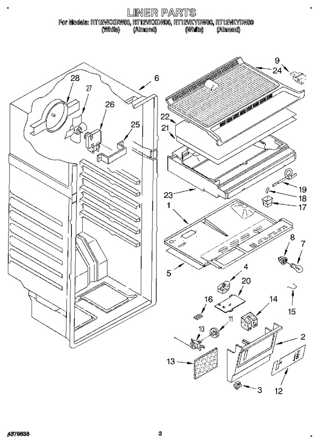 Diagram for RT12VKYDW00