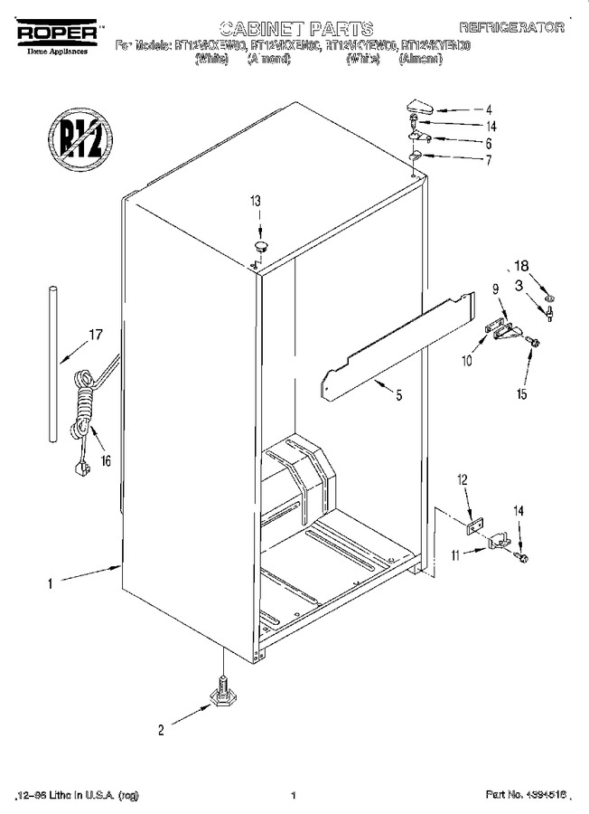 Diagram for RT12VKYEN00