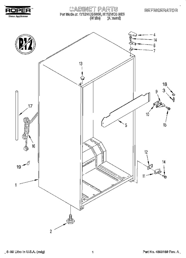 Diagram for RT12VKXHW00