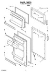 Diagram for 04 - Door Parts