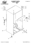 Diagram for 01 - Cabinet Parts