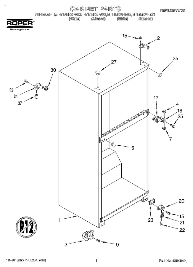 Diagram for RT14BKYFN02