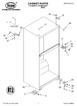 Diagram for 01 - Cabinet Parts