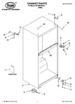 Diagram for 01 - Cabinet Parts