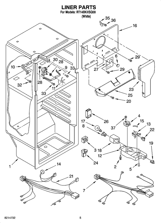 Diagram for RT14BKXSQ00