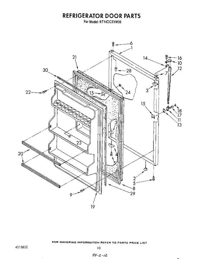 Diagram for RT14DCXVW00