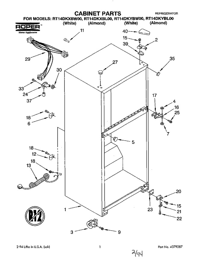 Diagram for RT14DKXBL00