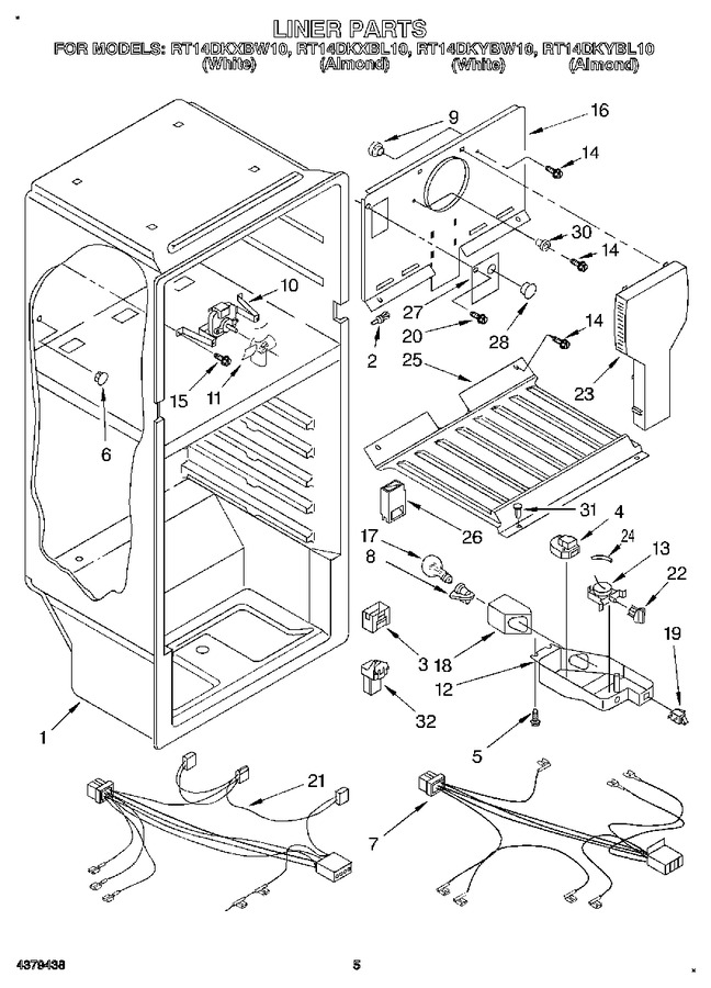 Diagram for RT14DKXBL10