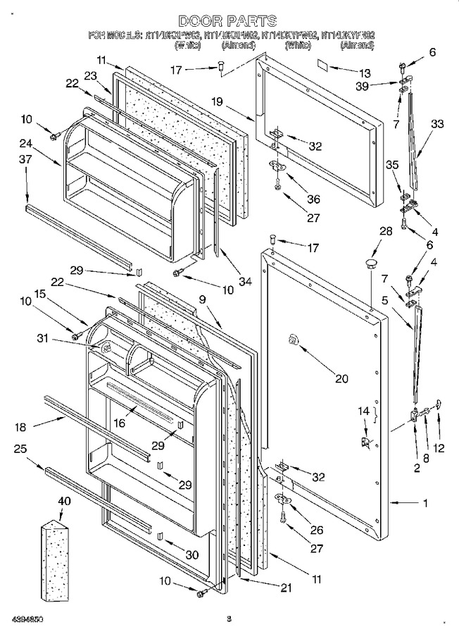 Diagram for RT14DKYFW02